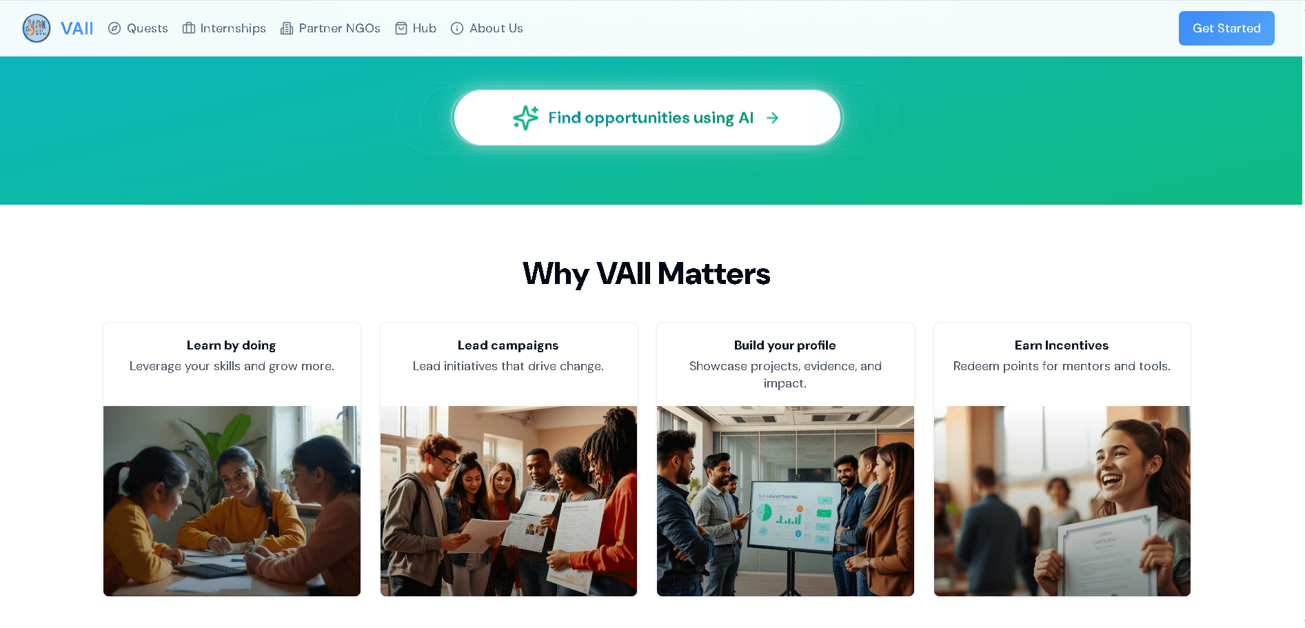 The VAll Web App & Pivot